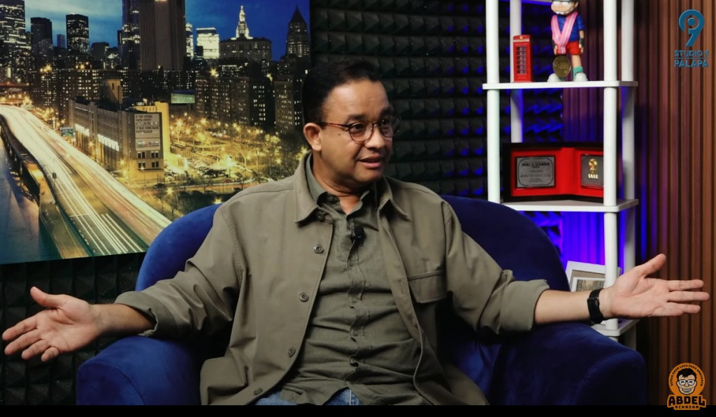 Calon Presiden Nomor Urut 1 Anies Baswedan. Foto: Tangkapan layar YouTube Abdel Achrian