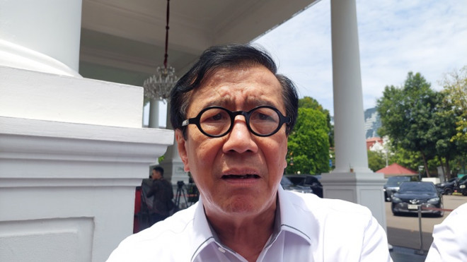 Menteri Hukum dan Hak Asasi Manusia Yasonna Laoly. (Medcom.id/Kautsar Bob)