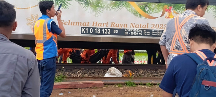 Enjang Yudi, Korban Tewas Terakhir Tabrakan Kereta Berhasil Dievakuasi