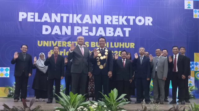 Universitas Budi Luhur Lantik Agus Setyo Sebagai Rektor Baru