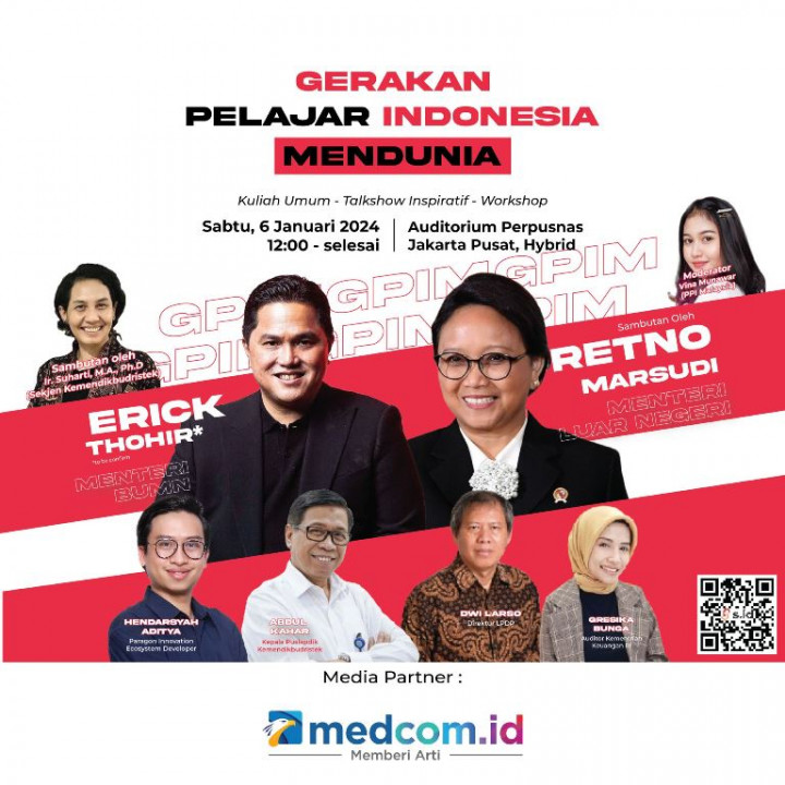 Gerakan Pelajar Indonesia Mendunia: Wawasan Luas, Jiwa Global, Prestasi Dunia