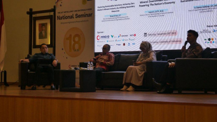 Dukung Hilirisasi Berkelanjutan, IMMt FTUI Selenggarakan Metallurgy and Materials Week ke-18