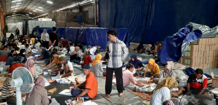 Surat Suara Pileg DPRD Jepara Banyak Bercak