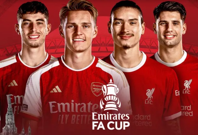 <i>Link Live Streaming</i> Piala FA: Arsenal vs Liverpool