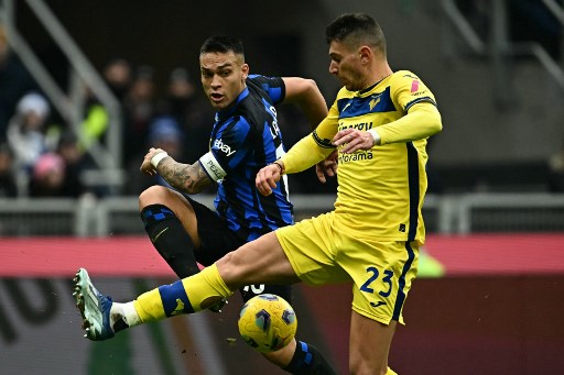 Hasil Liga Italia: Inter Kerja Keras Tundukkan Verona, Sassuolo Setop Tren tak Terkalahkan Fiorentina