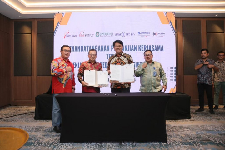 Gandeng 4 BPD, Jamkrindo Beri Penjaminan Kredit Alsintan