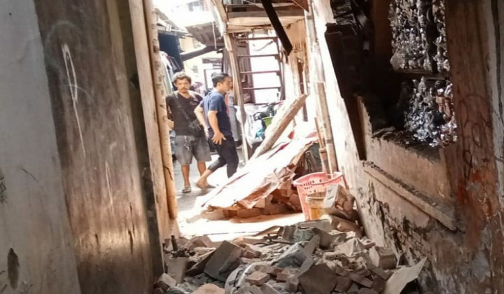 Ledakan Tabung Gas di Tanah Abang, 3 Orang Terluka