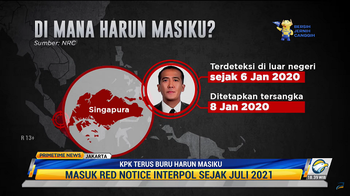 Buron 4 Tahun, Harun Masiku Dinilai Paling Merugi