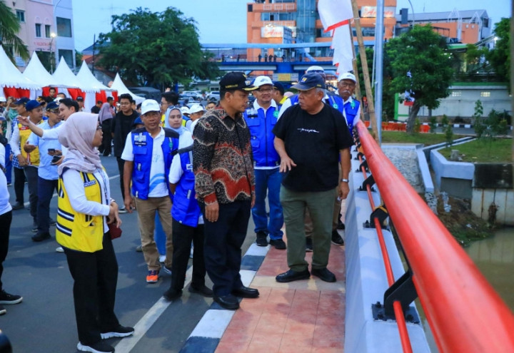 Dibangun Tanpa Tiang Penopang, Jembatan Cisadane Bakal Diresmikan Presiden Sore Ini
