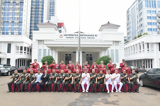 28 Mahasiswa Belajar Strategi Perang Semesta di Unhan