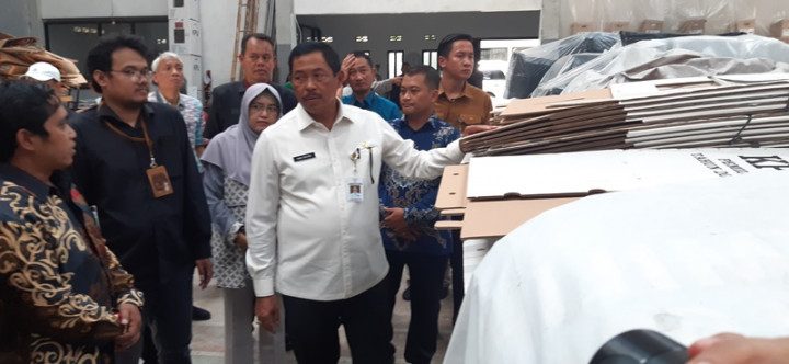 Pj Gubernur Jateng: Logistik Pemilu Diawasi TNI-Polri