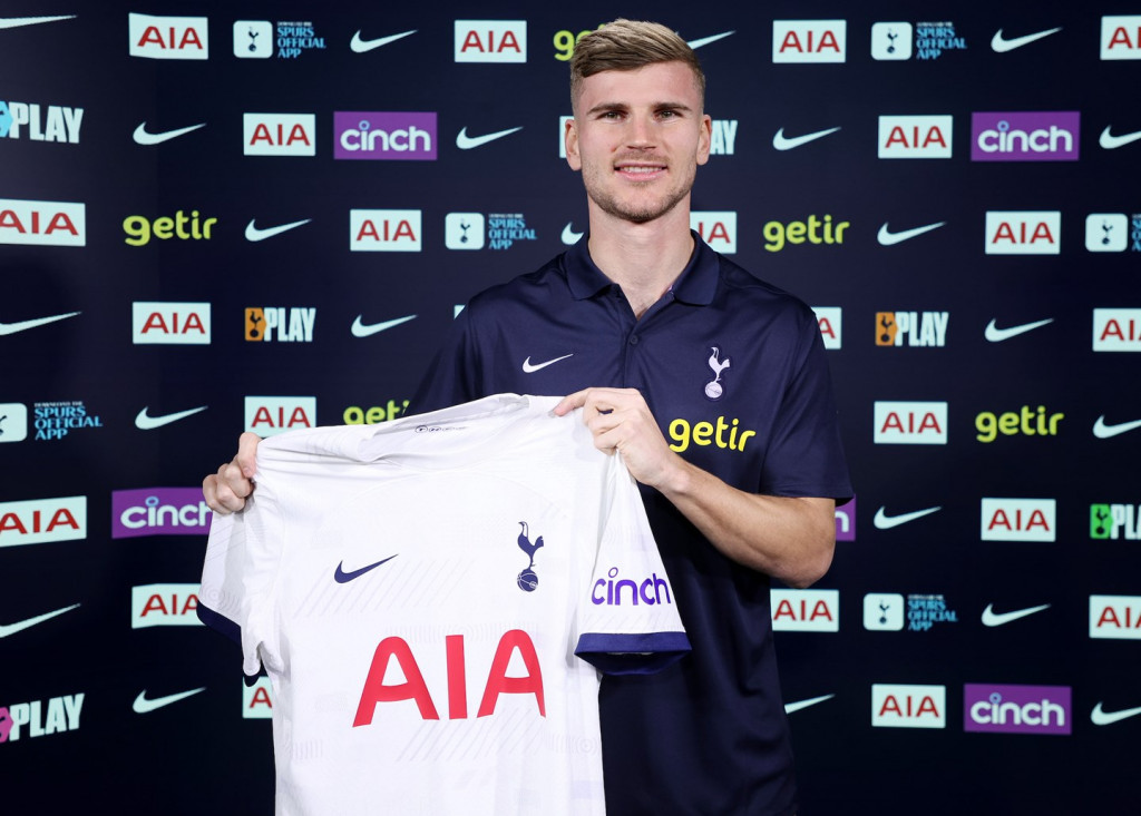 Penyerang anyar Tottenham Hotspur, Timo Werner (tottenhamhotspur.com)