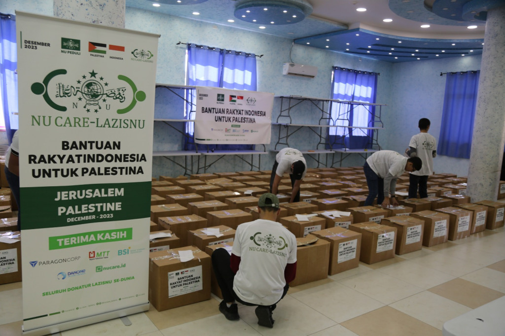 Bantuan dari Indonesia Didistribusikan ke Gaza hingga Tepi Barat