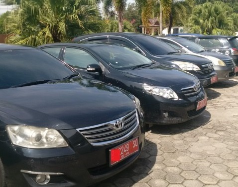 338 Kendaraan Dinas Pemkot Tangerang Belum Bayar Pajak