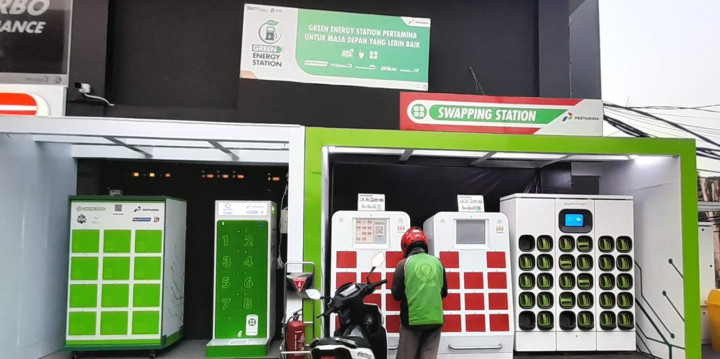 <i>Nggak</i> Khusus Ojek <i>Online</i> Lagi, 25 <i>Battery Swapping Station</i> di Jakarta Bisa Dipakai Umum
