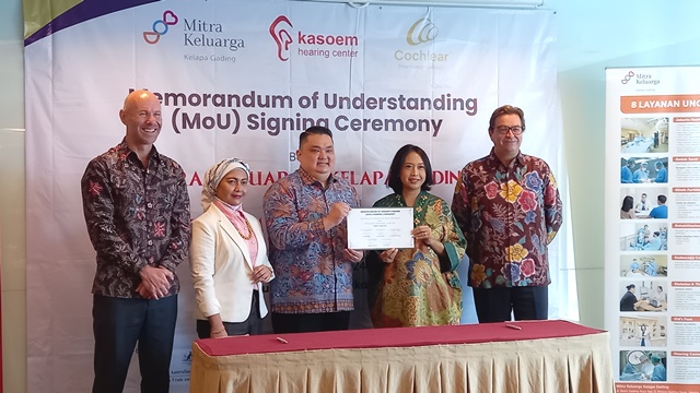 Rumah Sakit Mitra Keluarga Kelapa Gading Gandeng Kasoem Hearing Center Hadirkan Jakarta Ear and Hearing Center