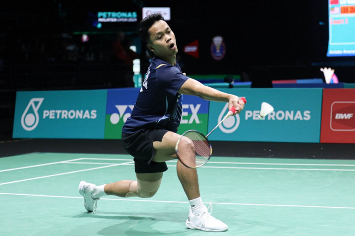 Banyak Bikin Kesalahan, Ginting Angkat Kaki dari Malaysia Open 2024