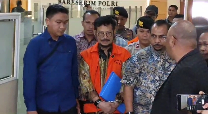 12 Jam Diperiksa di Kasus Firli, SYL Sampaikan Semua Terkait Pemerasan