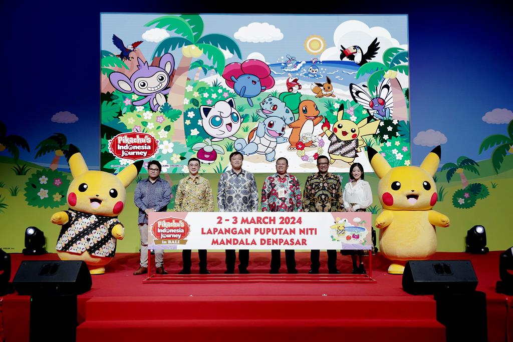 Pikachu Berbatik siap menyapamu. Dok. Ist
