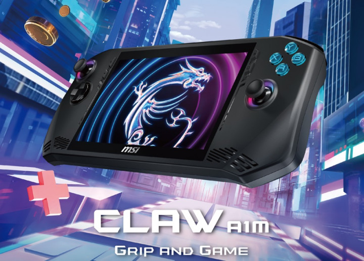 MSI Claw, Handheld Gaming Pertama Pakai Prosesor Intel Core Ultra