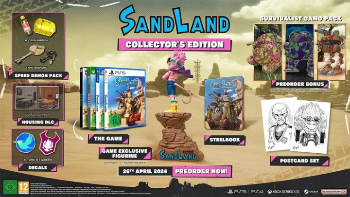 Bandai Namco Hadirkan Sand Land Collector’s Edition