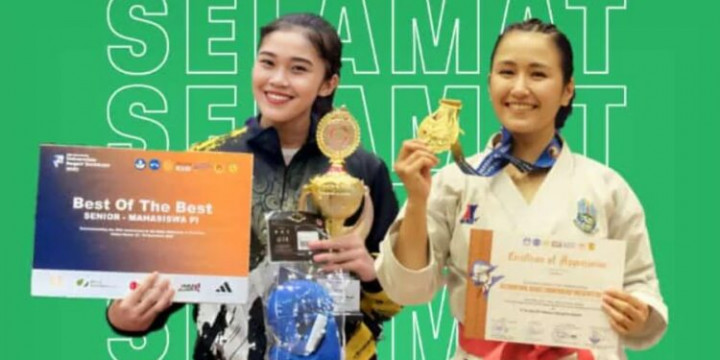 Keren! Dua Mahasiswa UM Surabaya Juara Kompetisi Karate Internasional