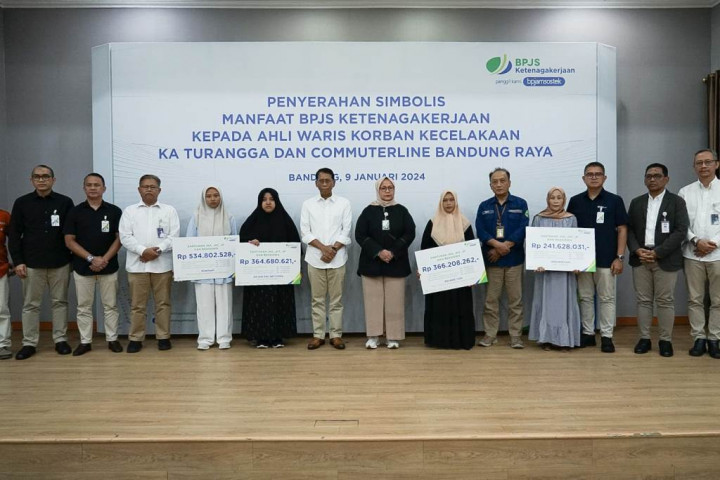 4 Korban Meninggal Kecelakaan KA Turangga, Peroleh Manfaat BPJS Ketenagakerjaan