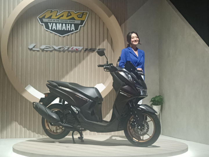 Yamaha LEXi LX 155 Mengaspal, Gendong Mesin Baru