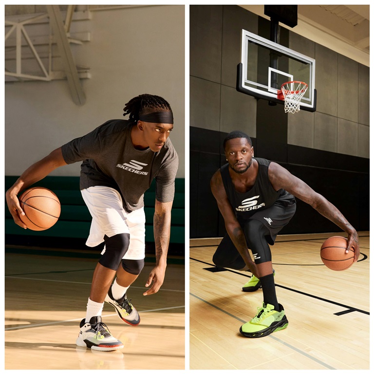Power forward New York Knicks, Julius Randle (Kanan), dan shooting guard Los Angeles Clippers, Terance Mann untuk menjadi Brand Ambassador mereka.
