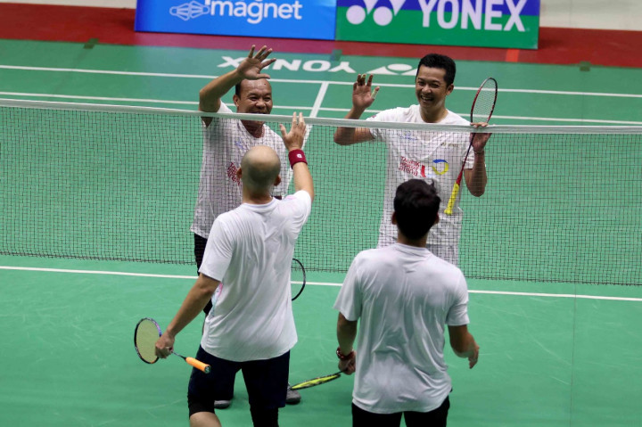 Para Pebulu Tangkis Veteran Kembali Berkompetisi di Taufik Hidayat Cup 2024