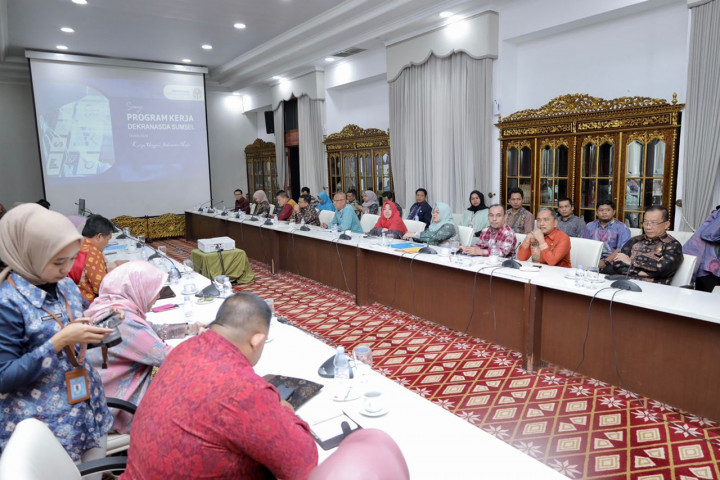 Pj Gubernur Sumsel Minta Program Kerja Dekranasda Jangkau Masyarakat Luas