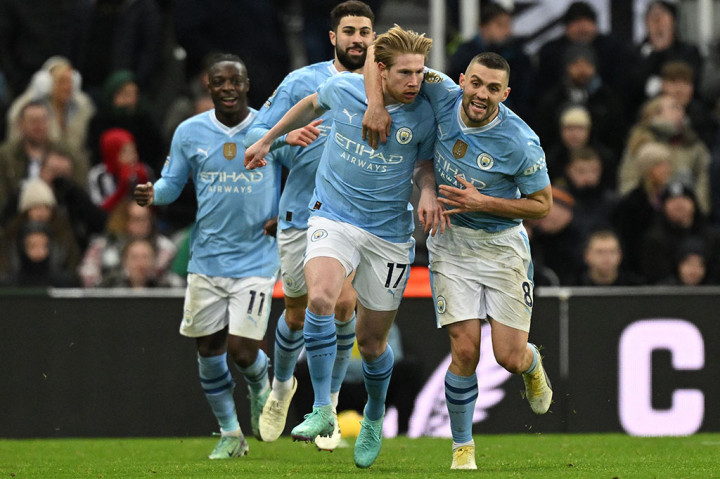 De Bruyne Inspirasi Comeback Man City untuk Kejutkan Newcastle