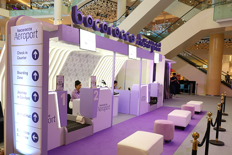 Instalasi Bocorocco Aeroport di Gandaria City. (Foto: Dok. Istimewa)