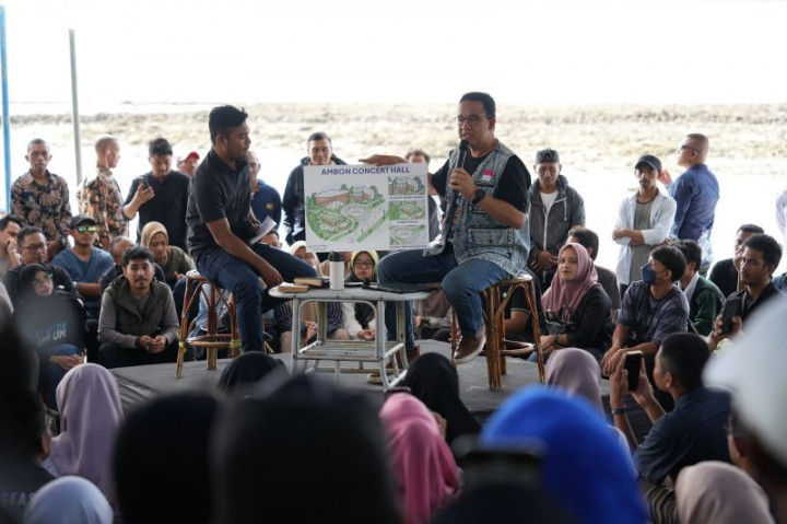Anies Janji Bangun Perpustakaan Setara TIM di Berbagai Daerah