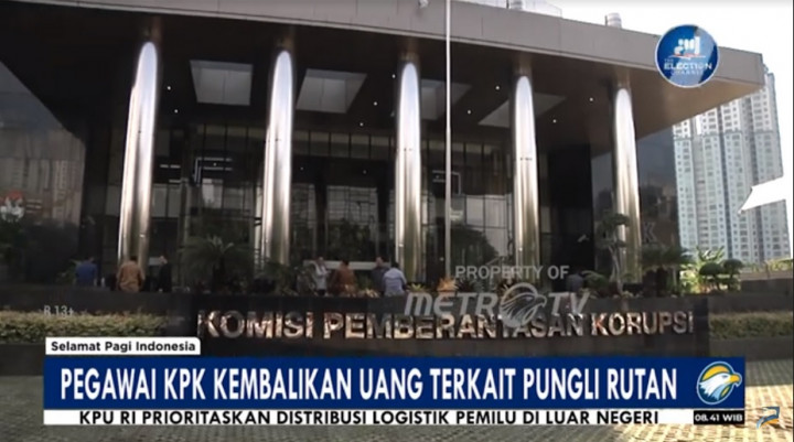 Pegawai KPK Terlibat Pungli Rutan Kembalikan Rp270 Juta