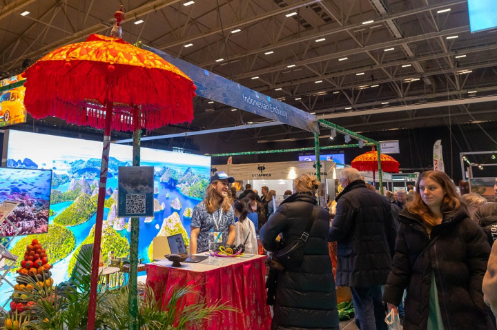 Warga Norwegia Antusias Ingin Liburan ke Indonesia di Oslo Travel Expo