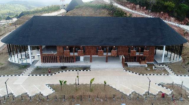 Habiskan Rp128 Miliar, Begini Penampakan Pos Lintas Batas RI-Timor Leste