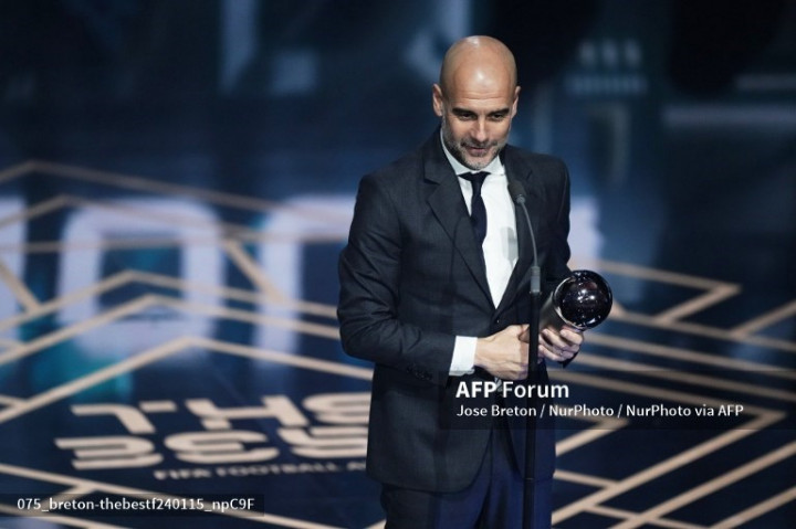 Bawa City Raih Treble, Guardiola jadi Pelatih Terbaik FIFA
