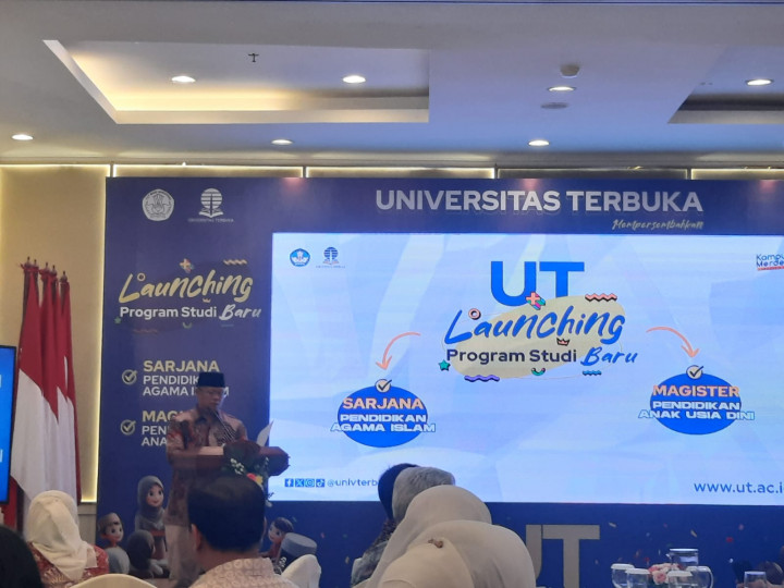 Rasio S2 dan S3, Rektor UT: Beri Layanan Pendidikan Murah Tapi Tidak Murahan