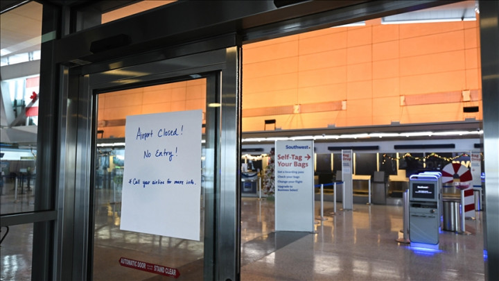 AS Diterpa Badai Salju Ekstrem, Suhu Dibawah Nol Derajat