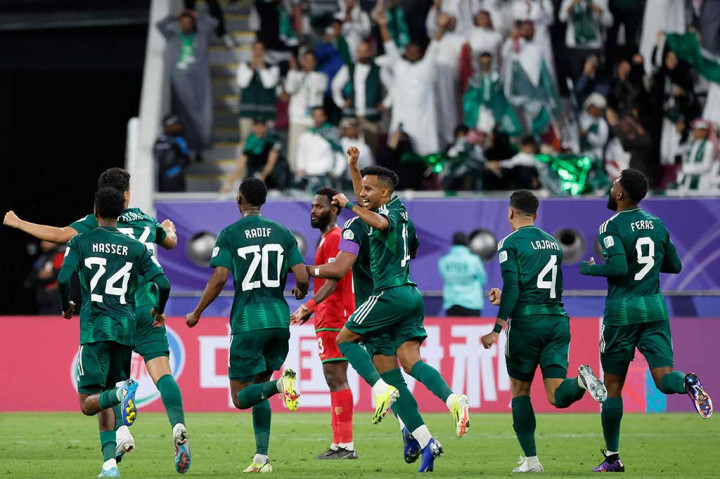 Piala Asia: Arab Saudi Menang Dramatis 2-1 atas Oman