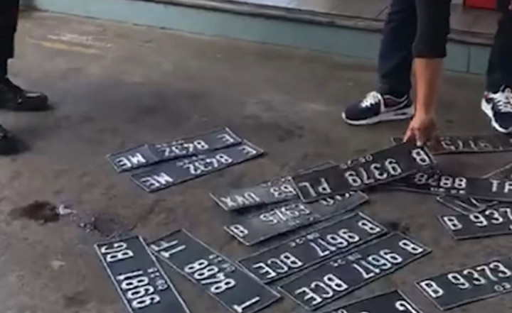 Mobil Boks Modifikasi Timbun Solar di Tangsel Disita