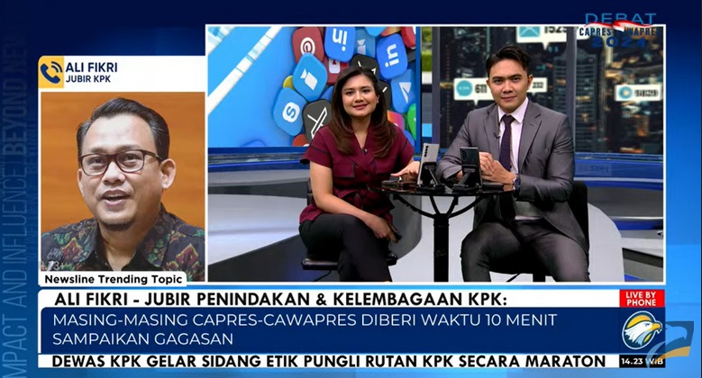 KPK Ajak 3 Paslon Pilpres 2024 Diskusi Pemberantasan Korupsi