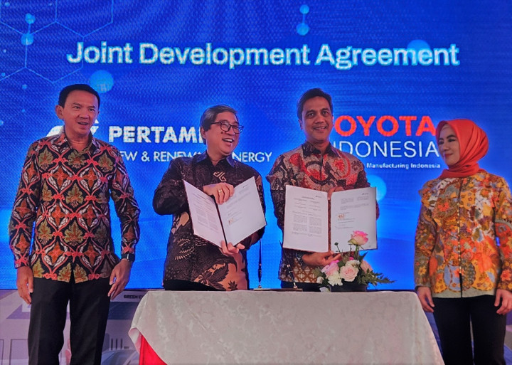 Pertamina Gandeng Toyota untuk bangun SPBU Hidrogen