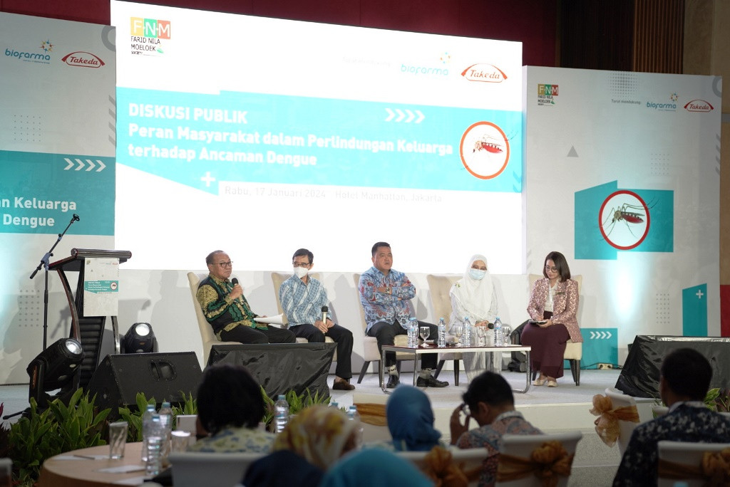 Diskusi Publik: Pentingnya Peran Masyarakat dalam Perlindungan Keluarga terhadap Ancaman Dengue. Dok. Ist
