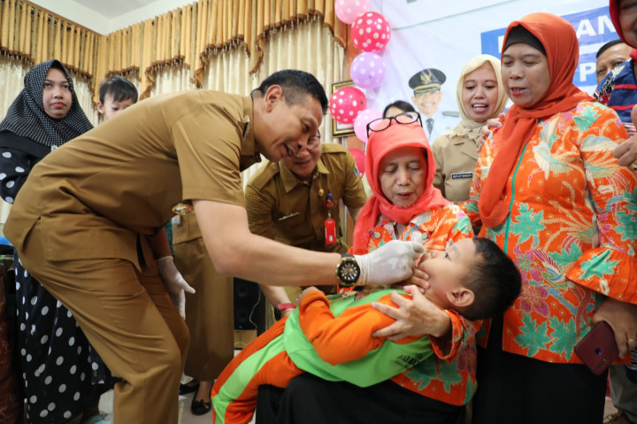 295 Ribu Anak di Kabupaten Malang Jadi Sasaran Imunisasi Polio