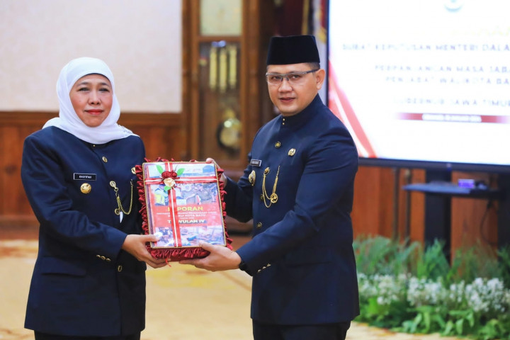 Khofifah Perpanjang Masa Jabatan Pj Walikota Batu Hingga Januari 2025