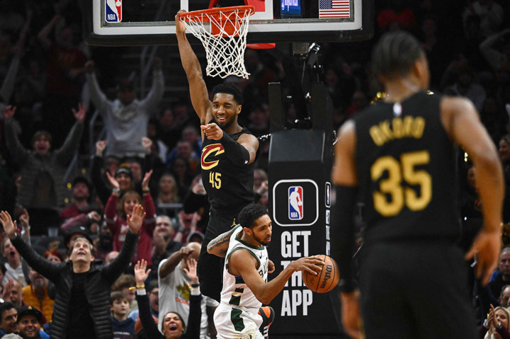 Basket NBA: Tanpa Giannis, Bucks Dihajar Cavaliers 95-135