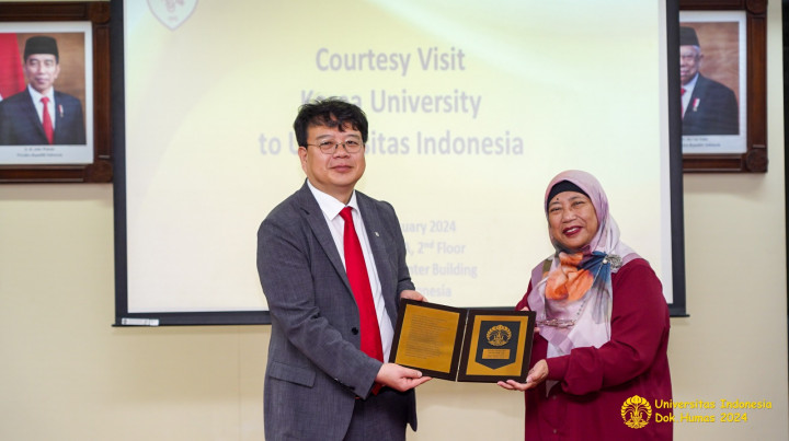 UI Jajaki Kerja Sama Magang dengan Korea University