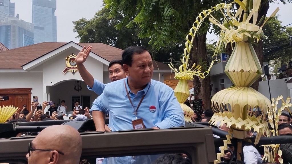 Survei: Elektabilitas Prabowo-Gibran Mandek